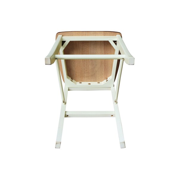 X-Back Counter Height Stool - 24in Seat Height